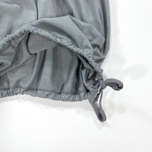 Lululemon Power Dance Women's 4 Loose Draped Gray Sports Bra Tank - Picture 8 of 16